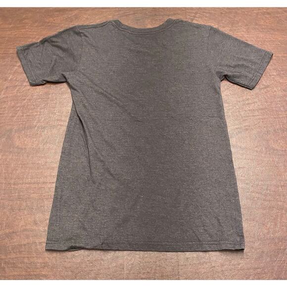 Nirvana Tie Dye Dazed Smiley Face‎ Heather Gray Short Sleeve Size XS Grunge Band - Picture 6 of 6